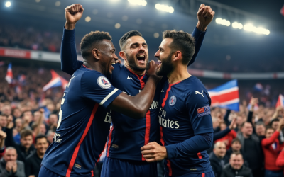 Luis Enrique y el PSG dan un paso firme hacia la final de la Champions